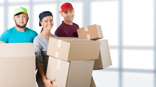 Packing and labelling supplies used for commercial moves in Roehampton