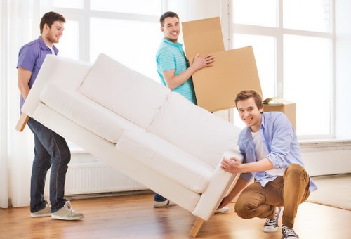 A variety of moving boxes and wrapping materials for Roehampton relocations