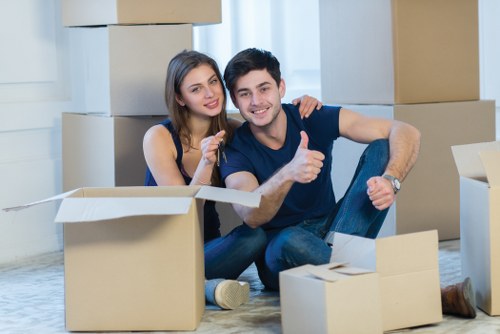 Furniture transport with removal truck hire in Roehampton
