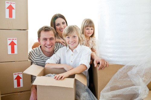 Local van service handling a small home move in Roehampton