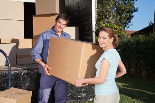 Professional packing and removals service in Roehampton